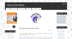 Desktop Screenshot of chessinsandiego.com